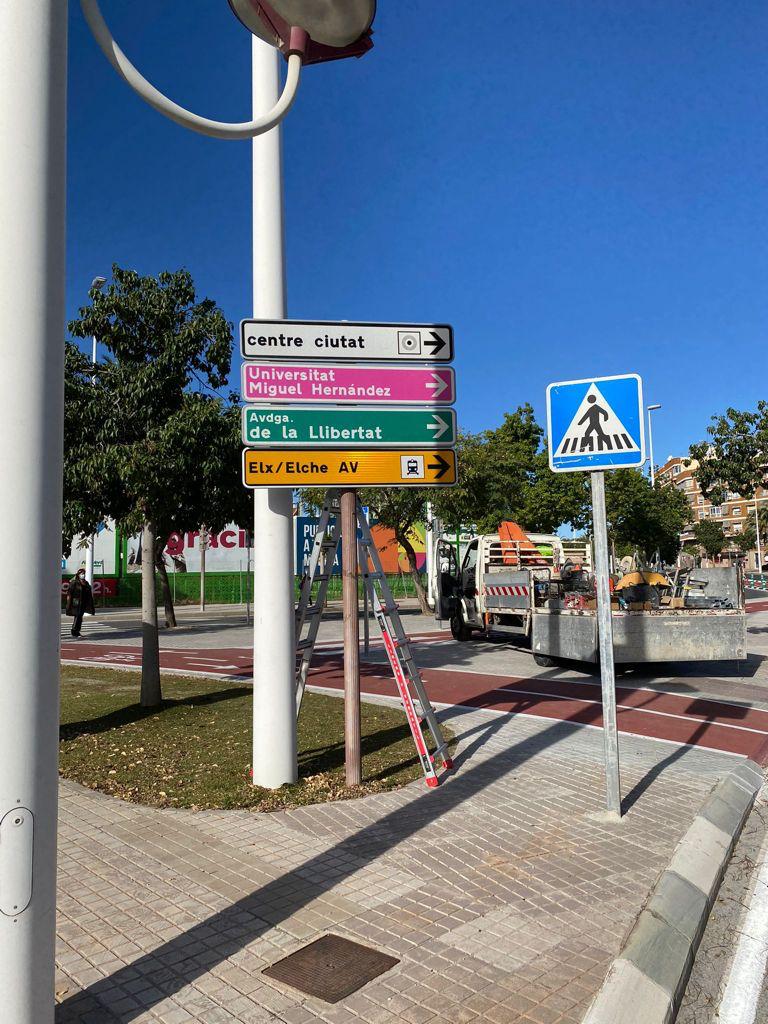 señalización AVE