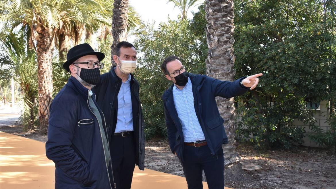 L’Ajuntament d’Elx restaura 5.000 m² de superfície de la ruta del Palmerar per a revaloritzar el Patrimoni