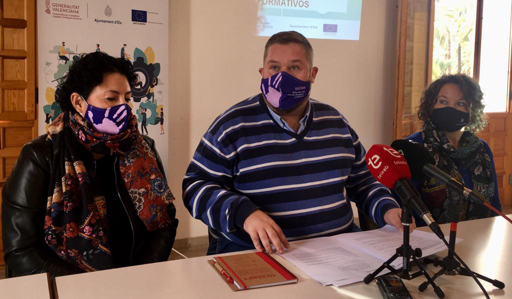 La tercera edición de ‘Elx Integra’ destina cerca de 140.000 euros para facilitar el acceso al mercado laboral de las personas más vulnerables