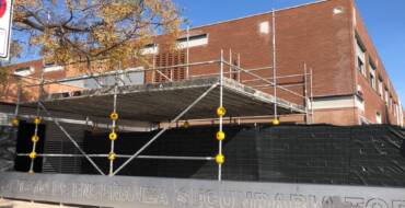 La Junta de Gobierno concede a Conselleria licencia de obra para que inicie las obras de rehabilitación de la fachada del IES Torrellano