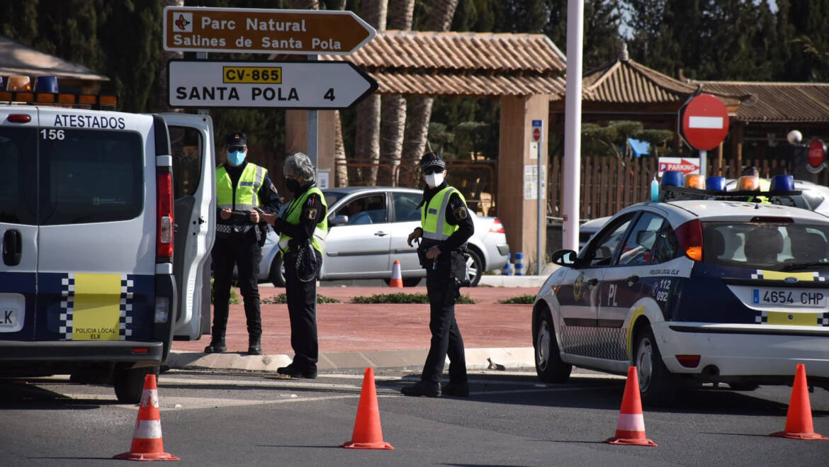 El edil de Seguridad destaca el buen comportamiento de la población en el segundo fin de semana del cierre perimetral del municipio