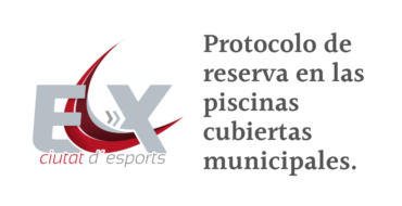 Reserva de calle en las piscinas cubiertas municipales