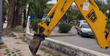 El Ayuntamiento inicia los trabajos de mejora del huerto de la Cuerna en Altabix