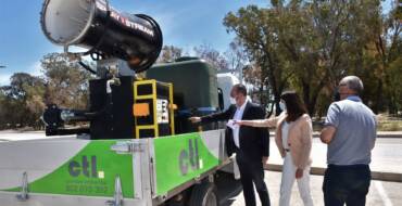 El Ayuntamiento de Elche y CTL intensifican la fumigación contra los mosquitos y refuerzan los controles en las zonas de difícil acceso