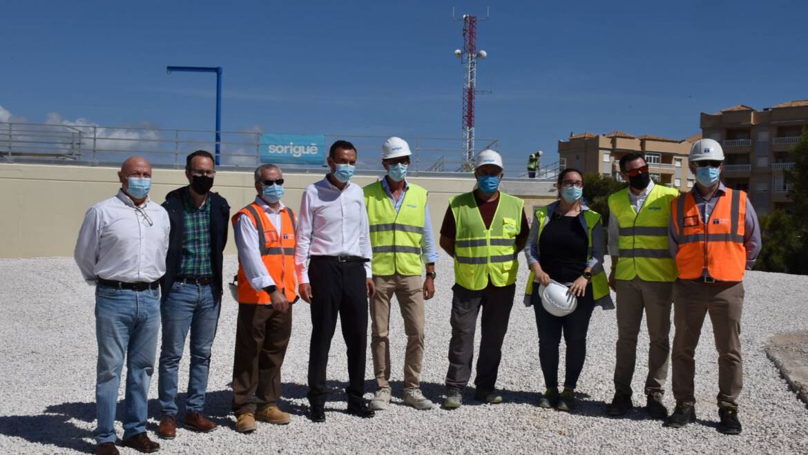 L’Ajuntament d’Elx finalitza les obres del nou depòsit d’Arenals del Sol i de l’Altet que permetrà proveir amb aigua potable les pedanies a partir d’aquest estiu