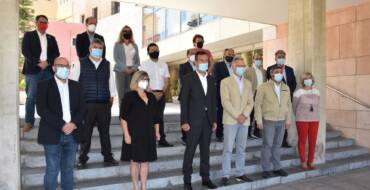 Los alcaldes del Baix Vinalopó y las entidades agrarias aprueban una declaración de apoyo al trasvase con el apoyo del Consell