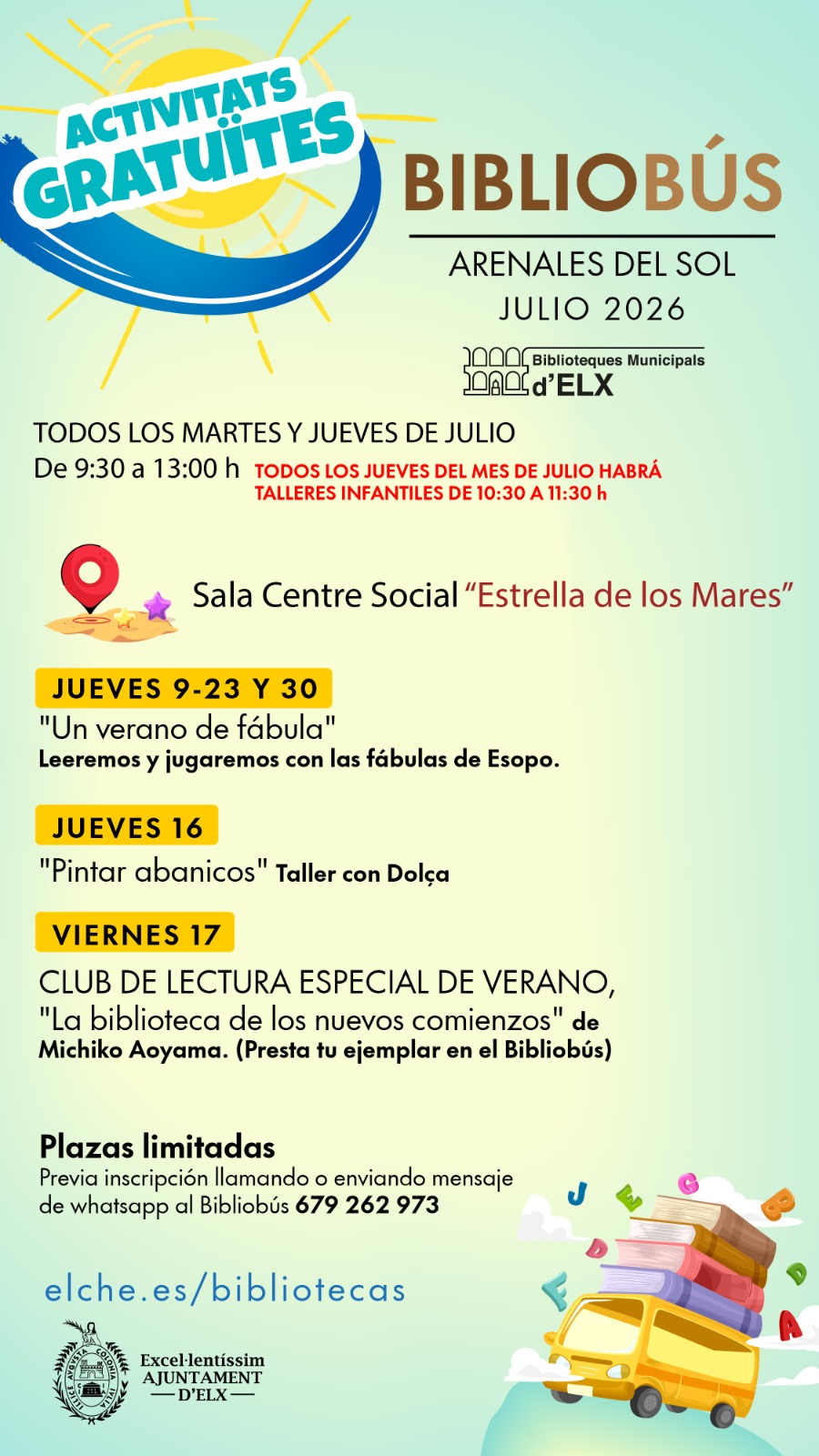 actividades bibliobus 2026