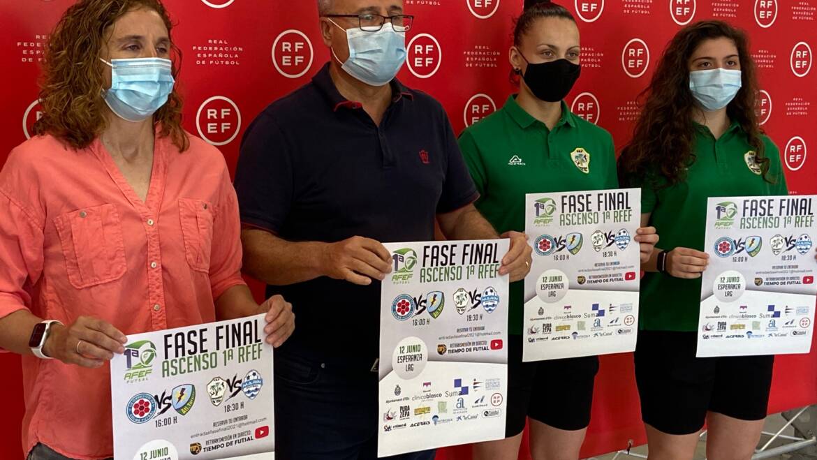 Presentación de la Fase Final de Ascenso a 1ª División de Fútbol Sala Femenino