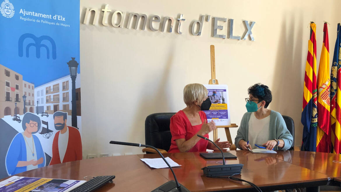 La Regidoria de Majors presenta un programa d’acompanyament virtual i suport formatiu per a persones en soledat no desitjada
