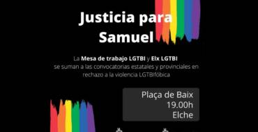El Ayuntamiento apoya la concentración en repulsa contra el asesinato del joven coruñés Samuel