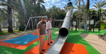 El Parque Municipal de Elche abre la mayor zona de juegos infantiles adaptados, inclusivos y tecnológicos de la ciudad