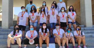 El alcalde recibe en el Salón de Plenos al Club Deportivo El Algar y al Club Deportivo Chamara