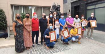 Las concejalías de Fiestas y Comercio entregan los premios de la III edición del concurso de escaparatismo de Moros y Cristianos