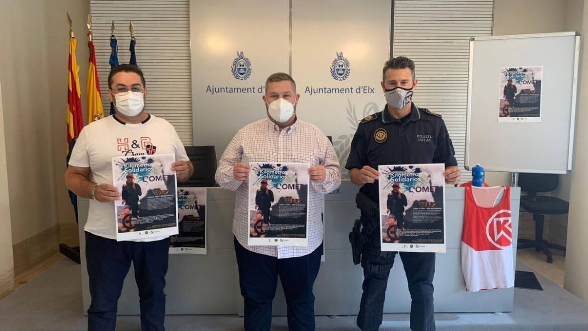 El policia local, César López, disputarà “l’Ultratrail de Mont Blanc” per a recaptar fons per al centre d’acolliment de menors l’Omet d’Elx