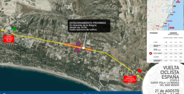 PASO DE LA VUELTA CICLISTA POR LA MARINA (21 DE AGOSTO)
