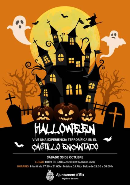 Cartel Castillo Encantado