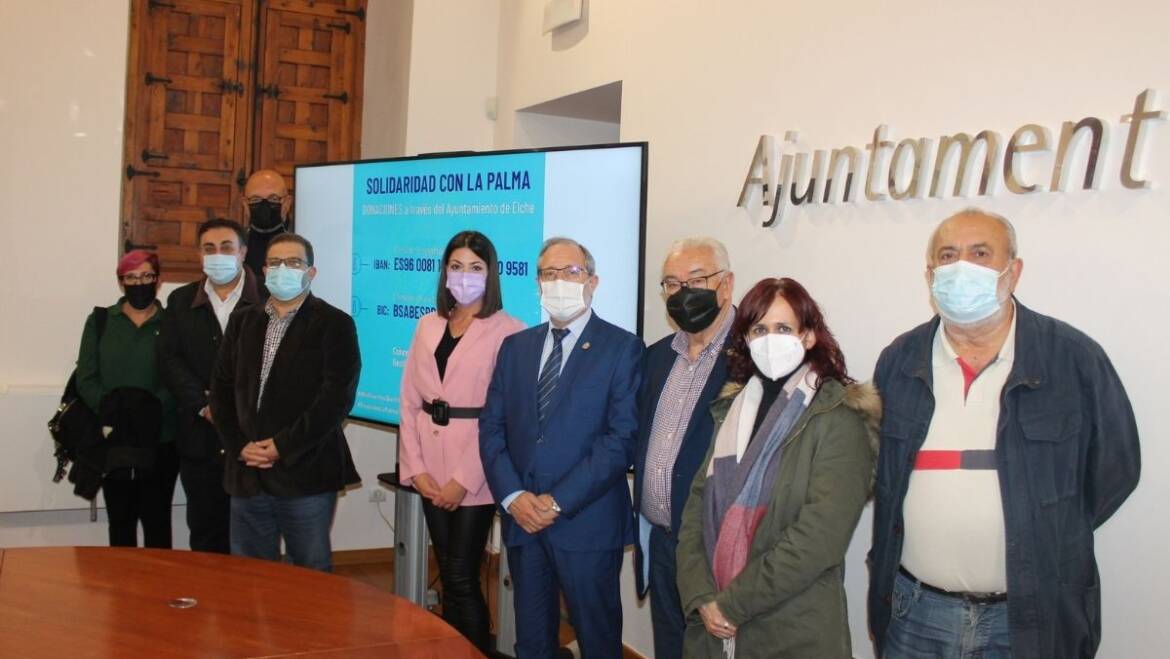 Los entes festeros se suman a la campaña municipal de recogida de donativos para los damnificados por el volcán de La Palma