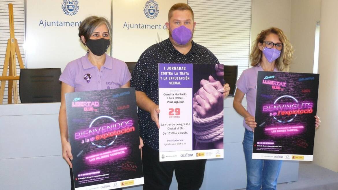 Elche visibiliza el problema de la explotación sexual y la trata con una jornada y una acción de ‘street marketing’