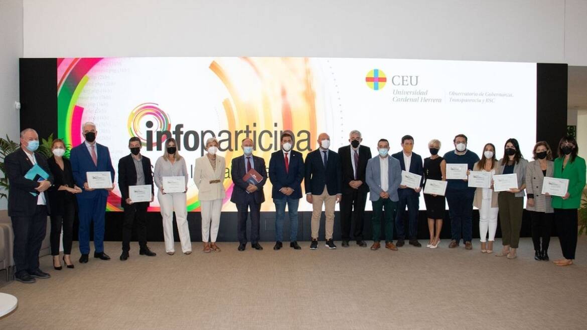 El Ayuntamiento de Elche premiado con el sello Infoparticipa por tercera vez consecutiva por la transparencia de su web municipal