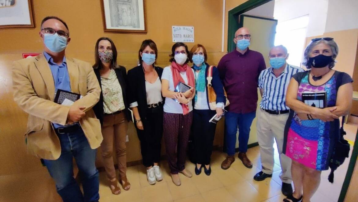 La concejala de Educación respalda las actividades enmarcadas en el Proyecto Erasmus del IES La Asunción