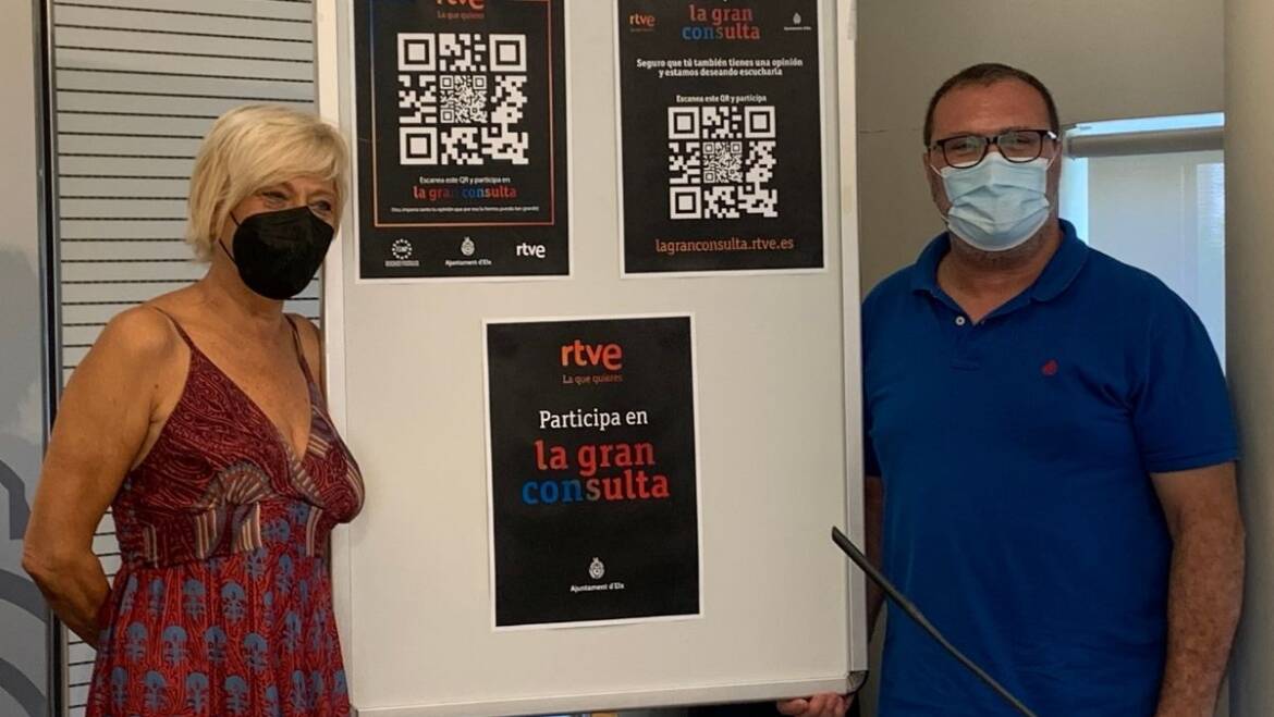 El Ayuntamiento se suma a «La Gran Consulta» de RTVE para conocer la opinión ciudadana sobre los medios de comunicación públicos