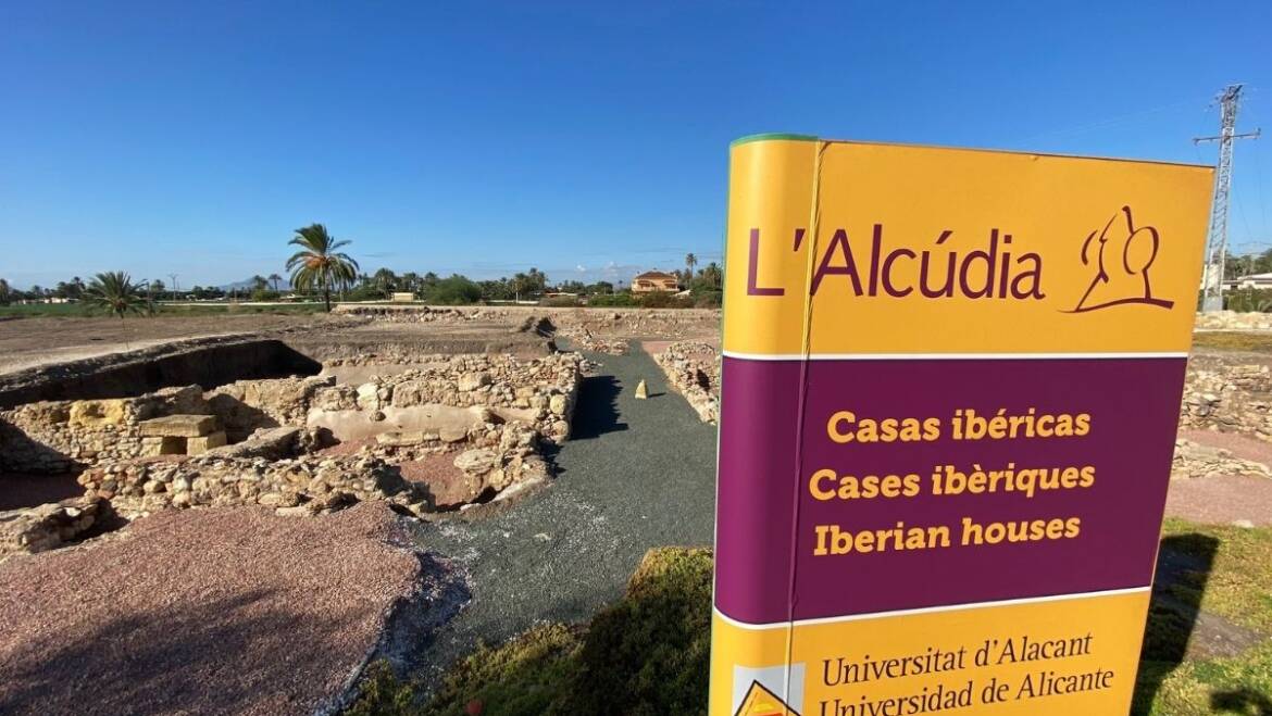 El jaciment de l’Alcúdia es vesteix de gala per a commemorar el 25é aniversari de la incorporació a la Universitat d’Alacant