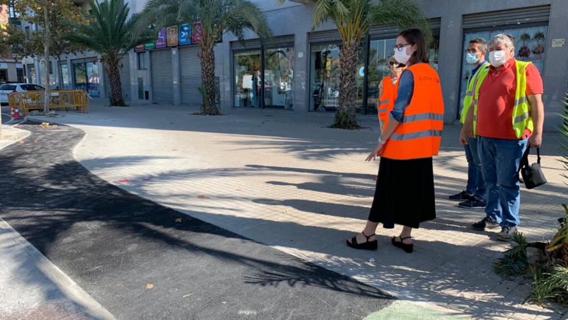 Noves actuacions per a millorar la seguretat de ciclistes i de vianants al carril bici de l’entorn de la UMHE