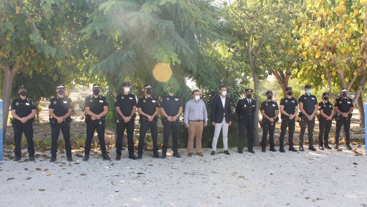 El alcalde afirma en la presentación de la Unidad Rural de la Policía Local que se continuará invirtiendo recursos para fortalecer la seguridad en el campo