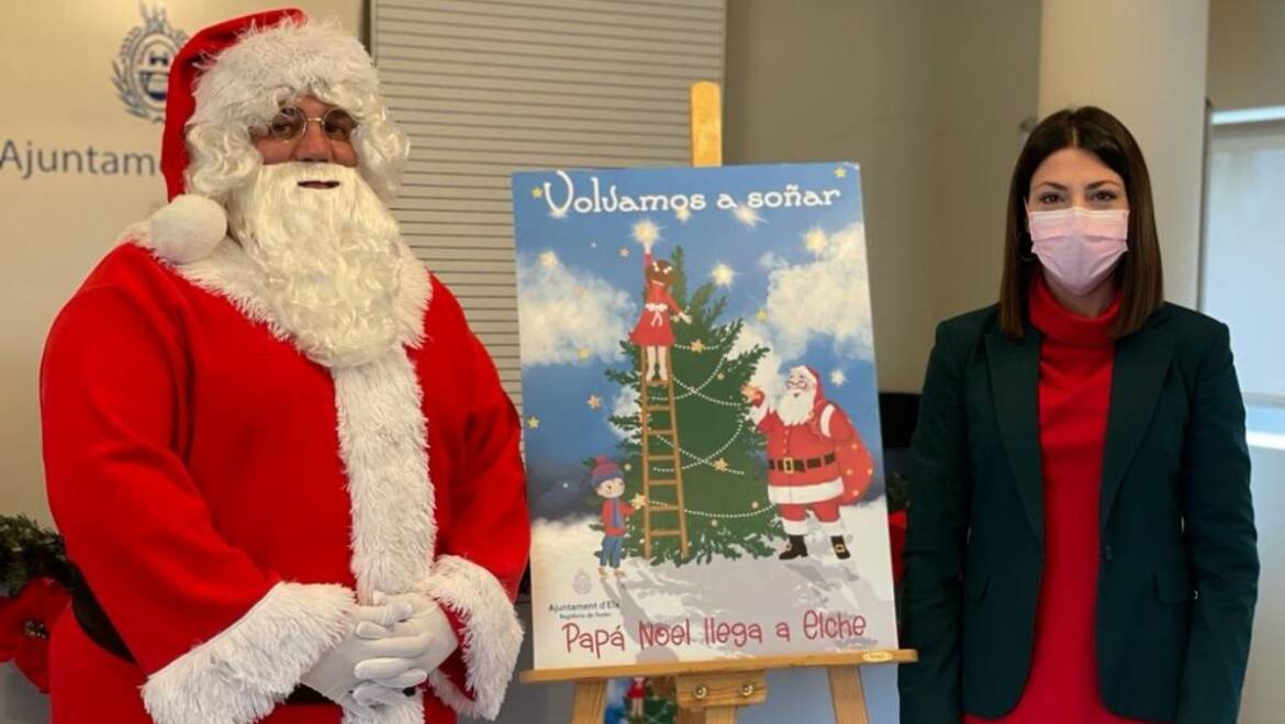 Papá Noel adelanta su llegada a Elche este sábado con un desfile cargado de fantasía