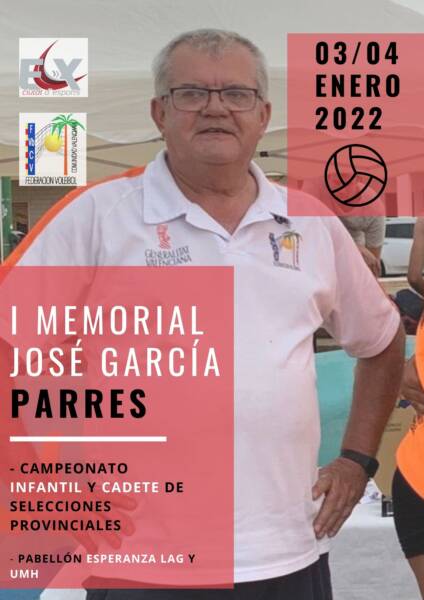 Cartel I Memorial Pepe Parres Cartel I Memorial Pepe Parres
