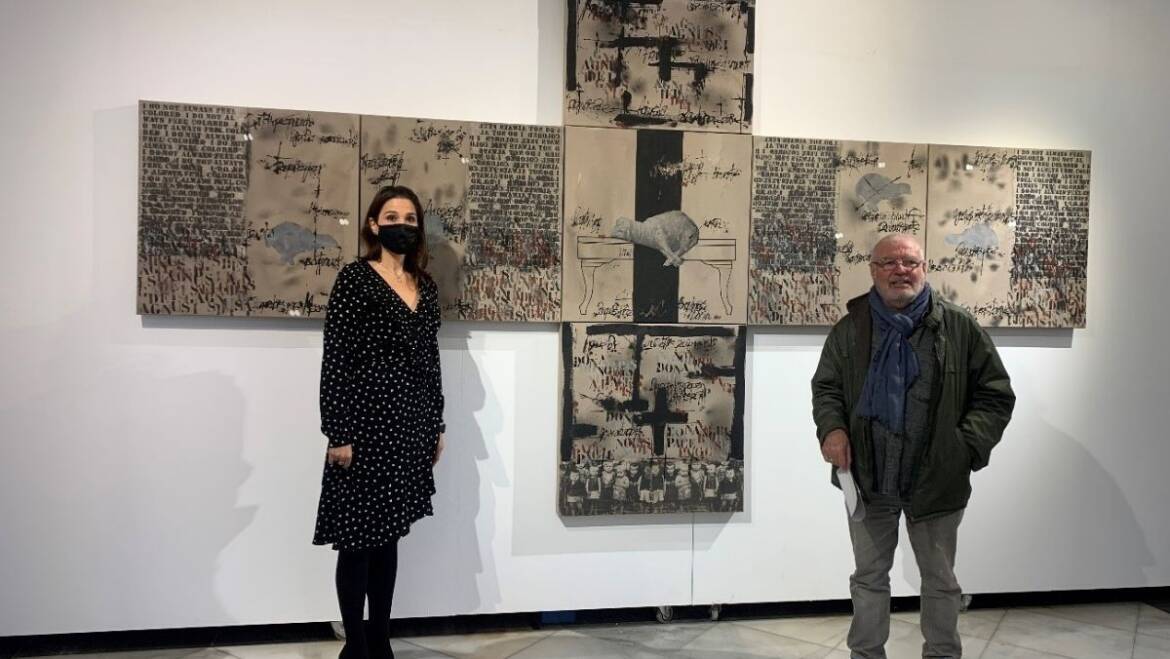 La capilla de la Orden Tercera acoge ‘El retablo del cordero místico’ de José María Garres