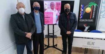 Elche homenajeará a Pepe Parres con  un triangular de voleibol el 3 y 4 de enero y con la participación de 300 deportistas en su primer memorial
