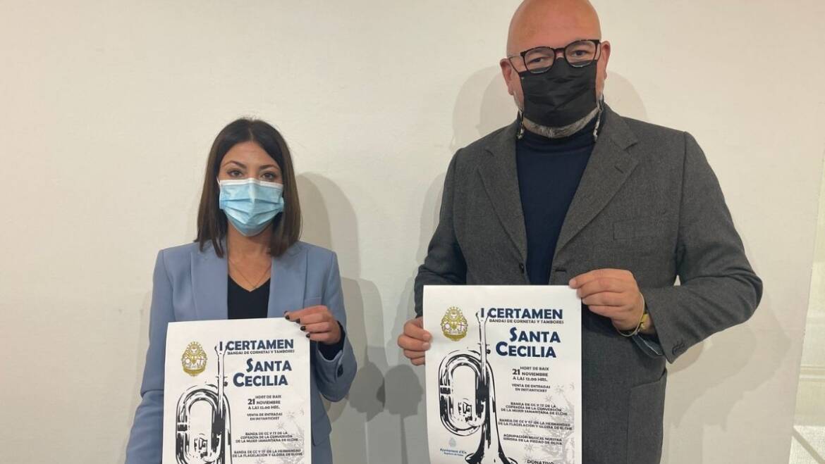 L’hort de Baix acollirà el “I Certamen Santa Cecília” de Bandes de Cornetes i Tambors