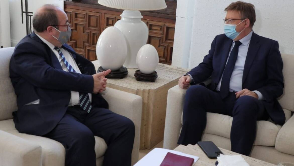El ministro de Cultura se muestra receptivo a la cesión de la Dama en su entrevista con el presidente de la Generalitat en Madrid