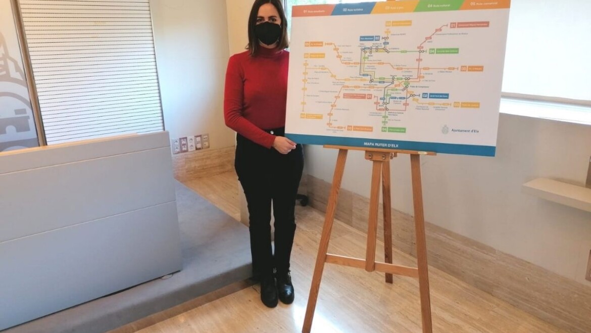 El Ayuntamiento impulsa el Metro Minuto para fomentar la movilidad peatonal en Elche