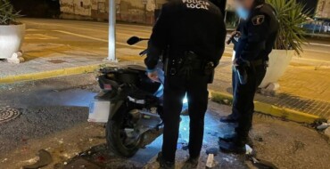 La Policía Local detiene a un hombre por dañar con una roca vehículos estacionados