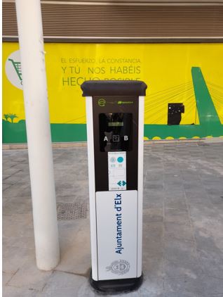 captura estación recarga electrica