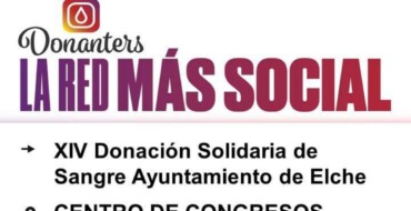 El Centre de Congressos acull demà la XIV edició de la Marató de donació de sang Ciutat d´Elx