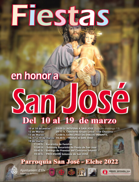 Cartel Fiestas San José 2022