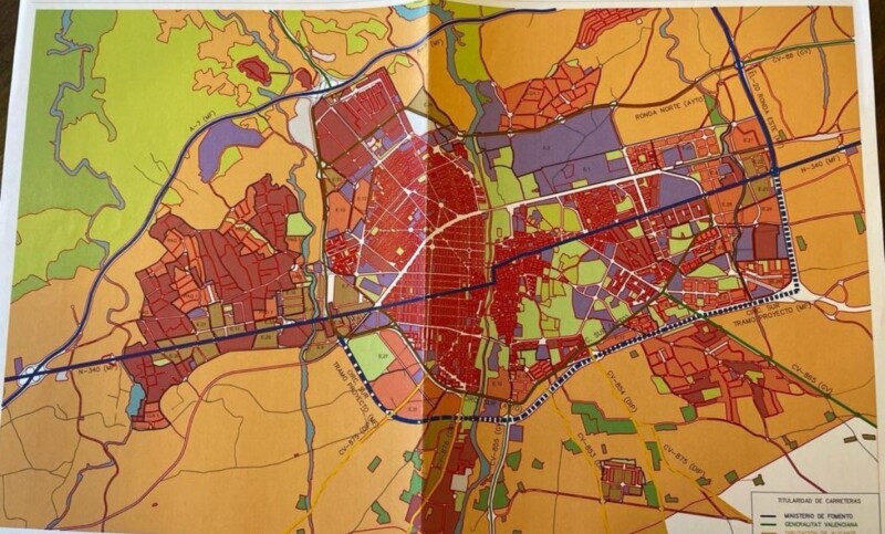 acta de cesión de la EL-20 al Ayuntamiento de Elche