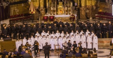 La basílica de Santa María acoge el concierto del Misteri previo a la Semana Santa