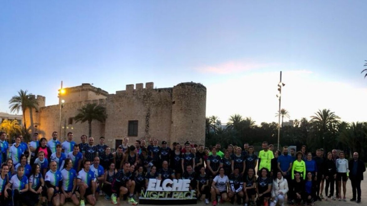 La primera carrera 10k nocturna de Elche se celebrará el 14 de mayo y ya cuenta con más de 700 inscritos