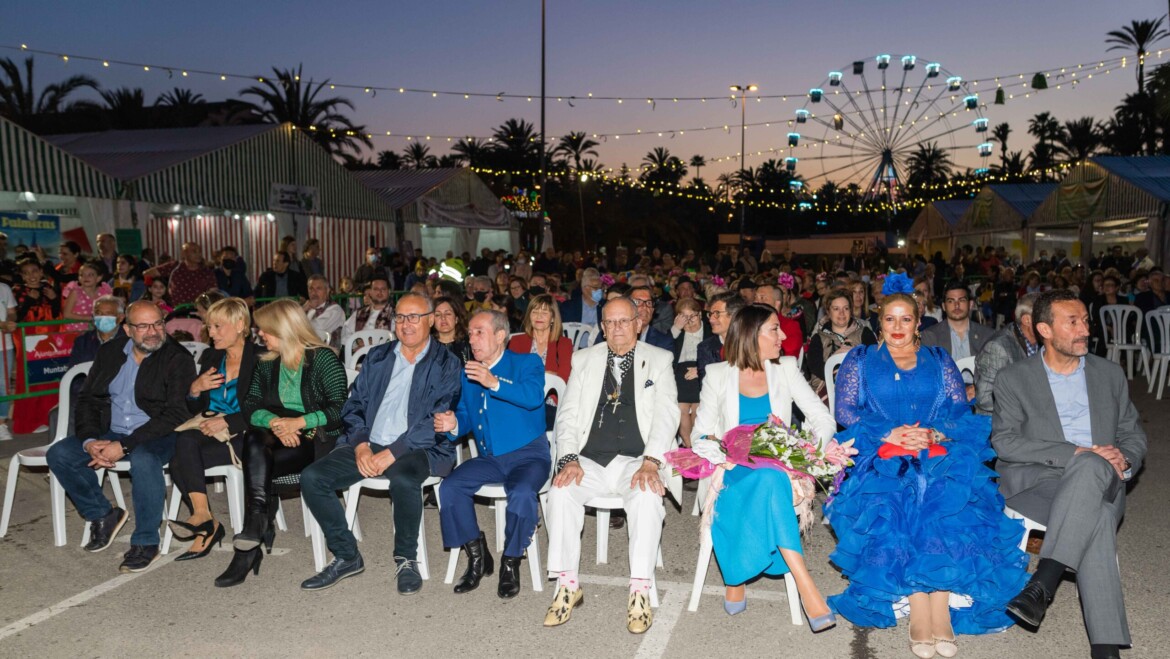 Inaugurada la XII Feria Andaluza de Elche con el encendido del alumbrado en Candalix