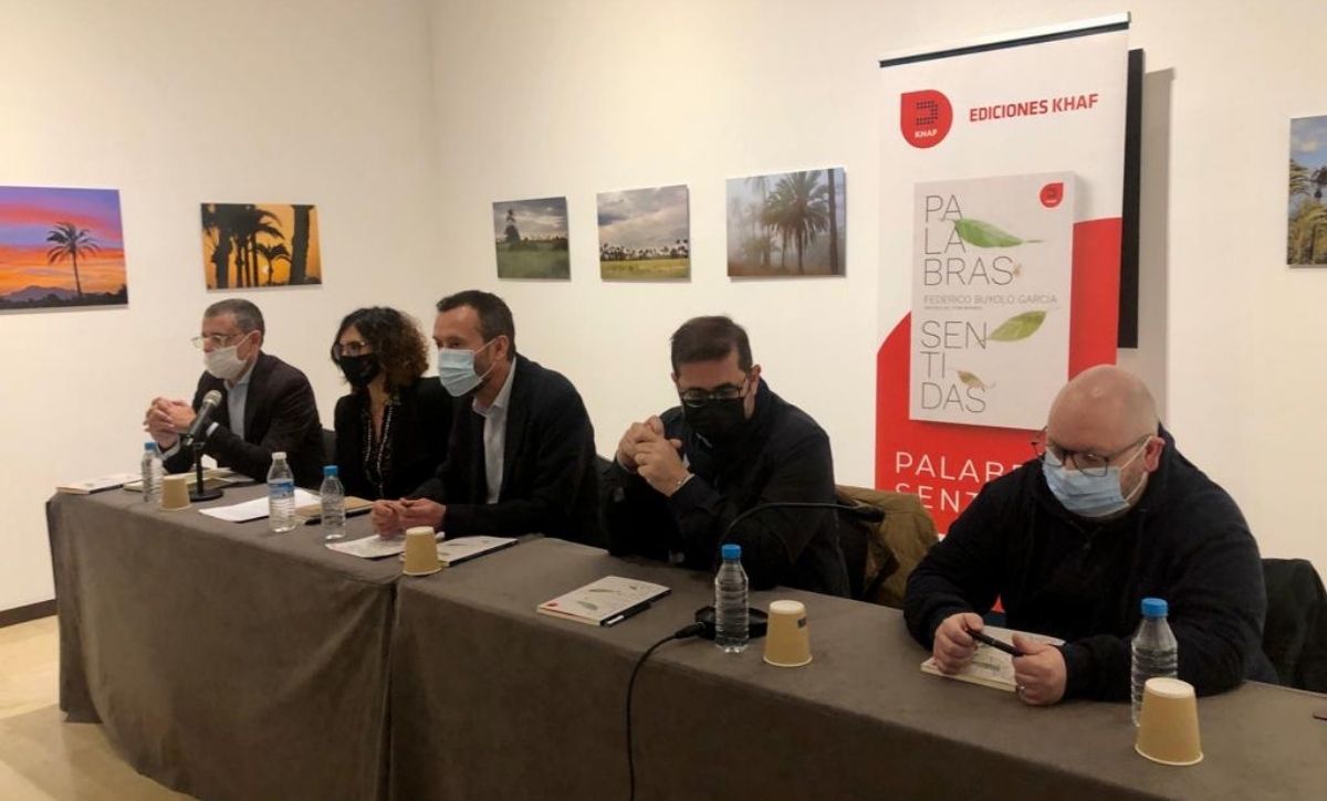 Presentación del libro ‘Palabras Sentidas’ en la Llotja Medieval (5) Imagen de la presentación de "Palabras Sentidas"