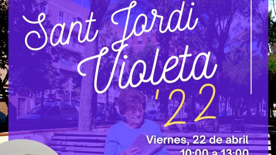 Igualtat se suma a la Commemoració del Dia Internacional del Llibre amb la segona edició del Sant Jordi Violeta ’22, divendres a la plaça del Congrés Eucarístic