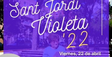 Igualdad se suma a la Conmemoración del Día Internacional del Libro con la segunda edición del Sant Jordi  Violeta ‘22 el viernes en la Plaza del Congreso Eucarístico