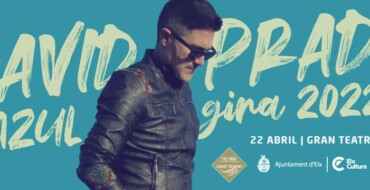 David Prada inicia este viernes su gira Azul 2022 en el Gran Teatre