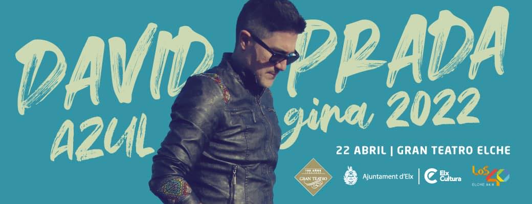 David Prada inicia divendres 22 la seua gira Azul 2022 al Gran Teatre