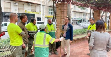 Espais Verds pone en marcha una bolsa de trabajo para usuarios de más de una docena de entidades y asociaciones de personas con discapacidad en Elche