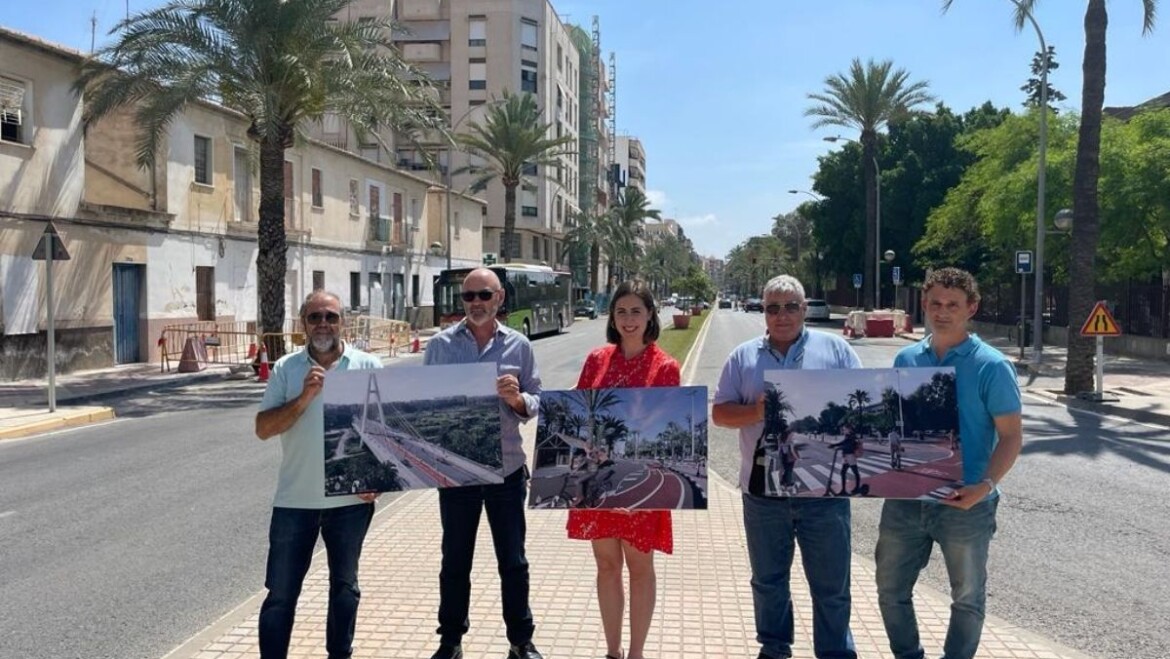 Mobilitat inicia la construcció d’un carril bici de més de 2,5 quilòmetres a Pere Joan Perpinyà que connectarà amb la zona de l’institut L’Assumpció